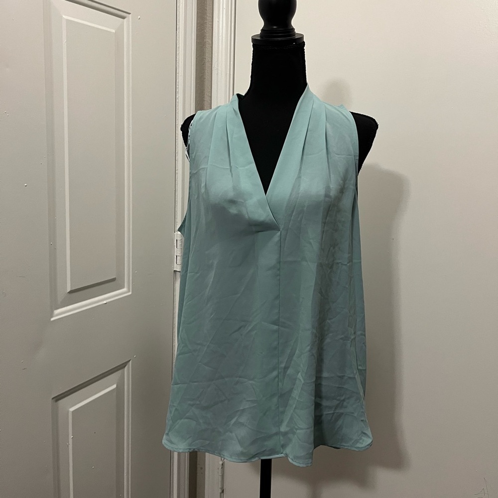 Vince Camuto Aqua Sleeveless Blouse